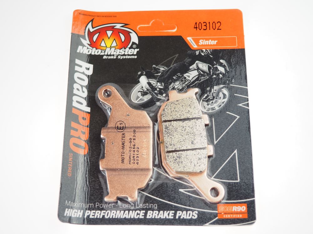Moto-Master Bremsbelag organisch / Sinter hinten - 403104 403102