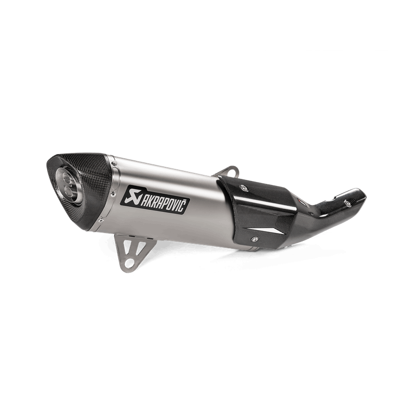 Akrapovic Slip On Schalldämpfer Titan passend für BMW C 400 GT / X; Baujahre: 2018-2020