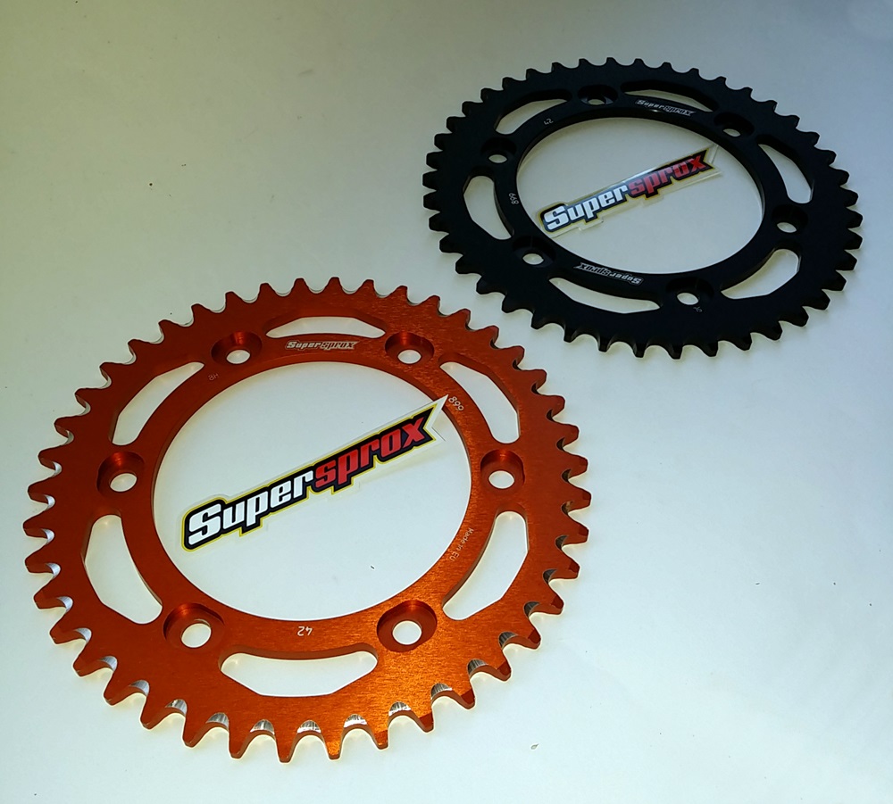 Kettenrad Alu 42 43 44 45 48 Zähne (525) passend für KTM 950 LC8