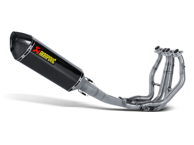Akrapovic Racing Auspuffanlage Carbon passend für Suzuki GSX-R 1300 Hayabusa; Baujahre: 2008-2017