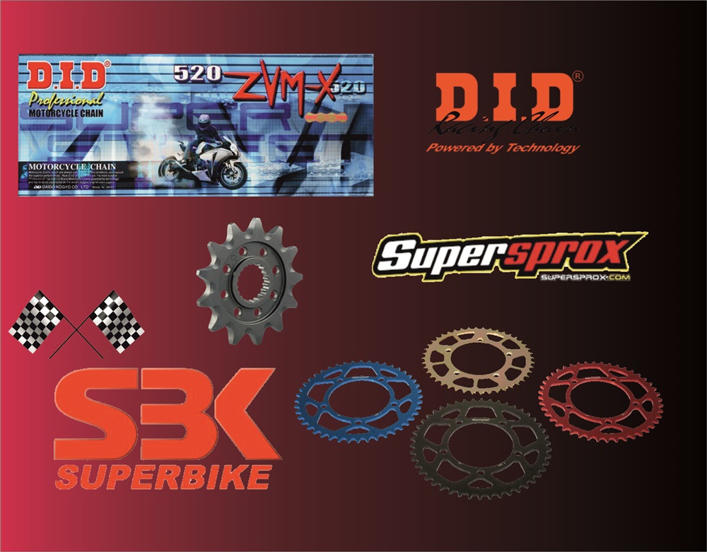 Kettensatz passend für Yamaha YZF-R6 RJ05 Bj. 2003-2003