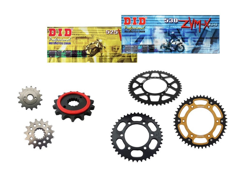 Kettensatz passend für Aprilia 900 Dorsoduro ABS Bj. 2017-2021