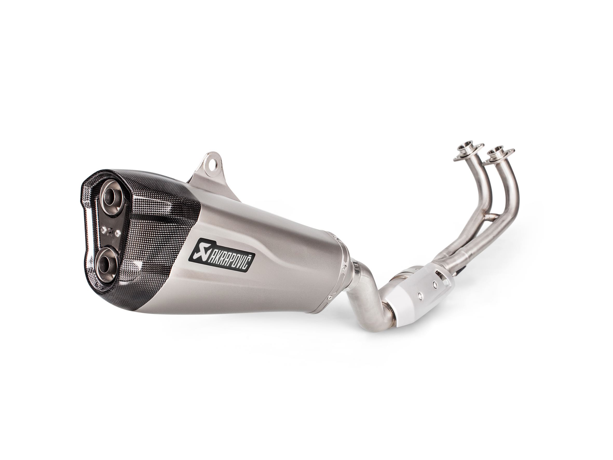 Akrapovic Racing Line Edelstahl-Komplettanlage mit Endschalldämpfer passend für Yamaha TMAX; Bj.: 20