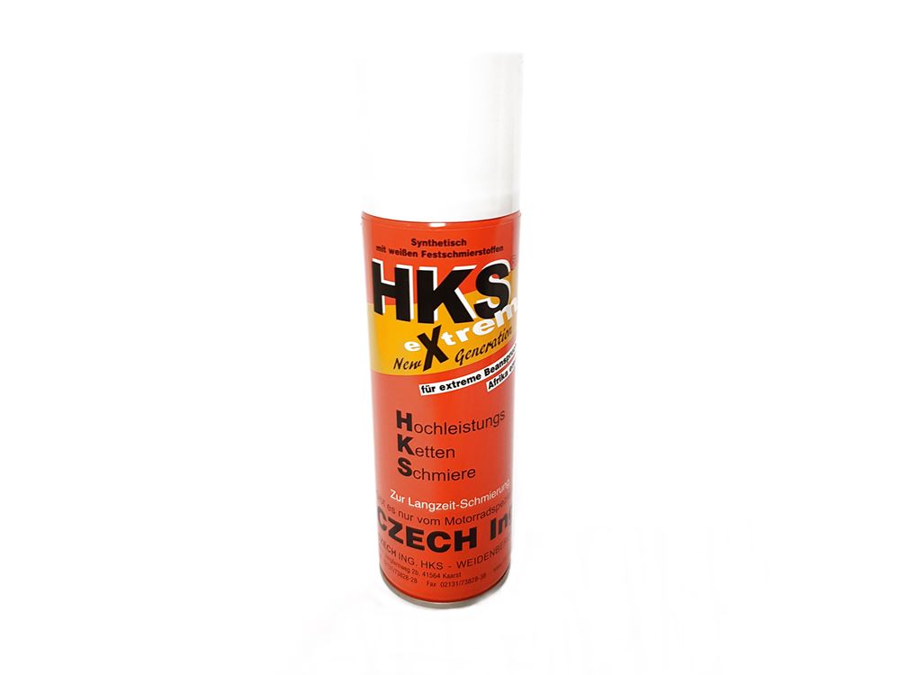 HKS Extrem czech Hochleistungs-Kettenschmiere Kettenfett SprayDose 300ml