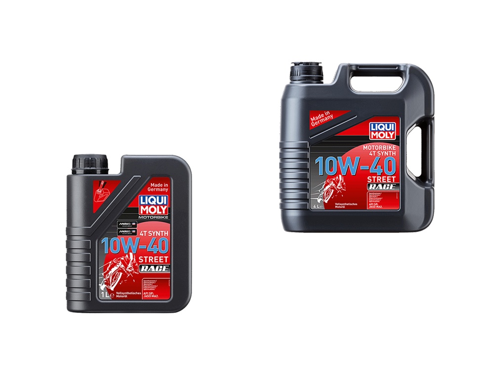 Liqui Moly Motorbike 4T Synth 10W-40 Street Race - 20753 20754