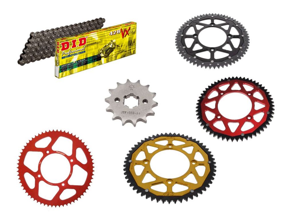 Kettensatz passend für Beta RE 125 Bj. 2008-2009