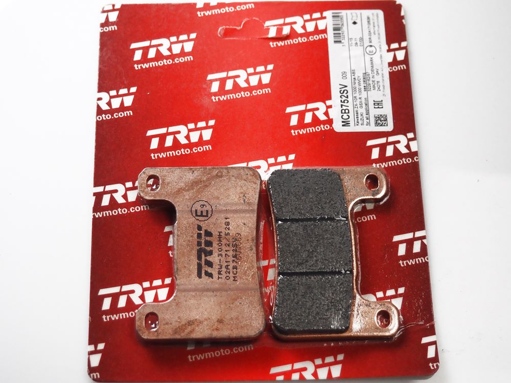 Bremsbelag vorn passend auf Kawasaki Z900 Z1000 ZX-10R / Suzuki GSX-R 600 750 1000 diverse Belagsmis