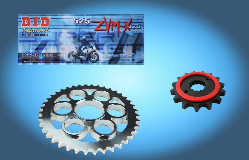 Kettensatz passend für Suzuki GSF 400 Bandit Bj. 1993-1995