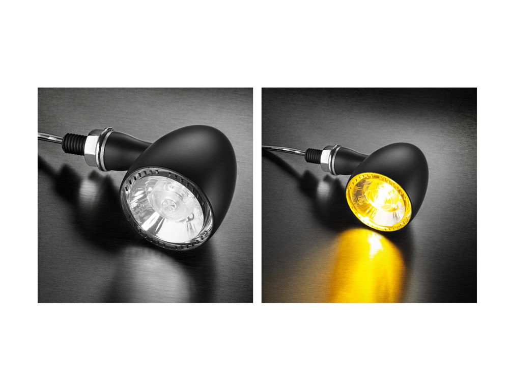 Kellermann Bullet 1000 Extreme schwarz - Blinker für vorn und hinten 182.200