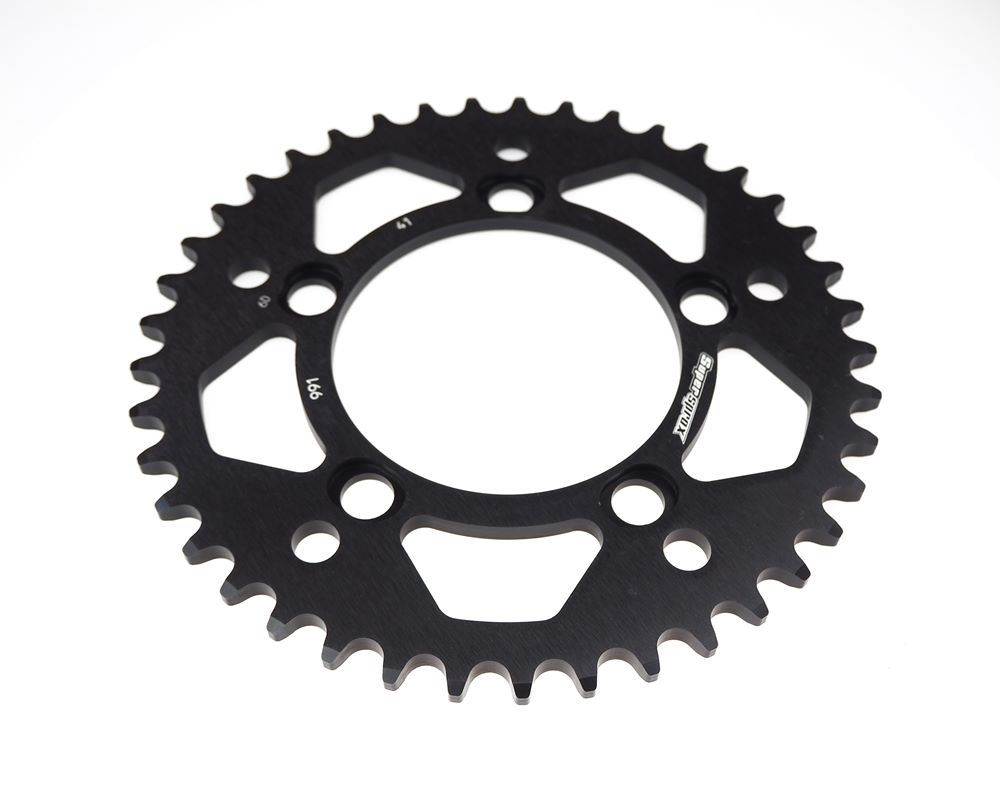 Kettenrad Aluminium 37- 43 Zähne (525) passend für KTM RC8  R / 990 Superduke SM Supermoto LC8