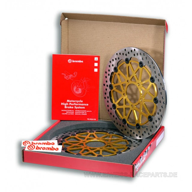 Brembo High-Performance Bremsscheiben Kit passend für Aprilia Tuono SL RS RSV RSV4 Dorsoduro