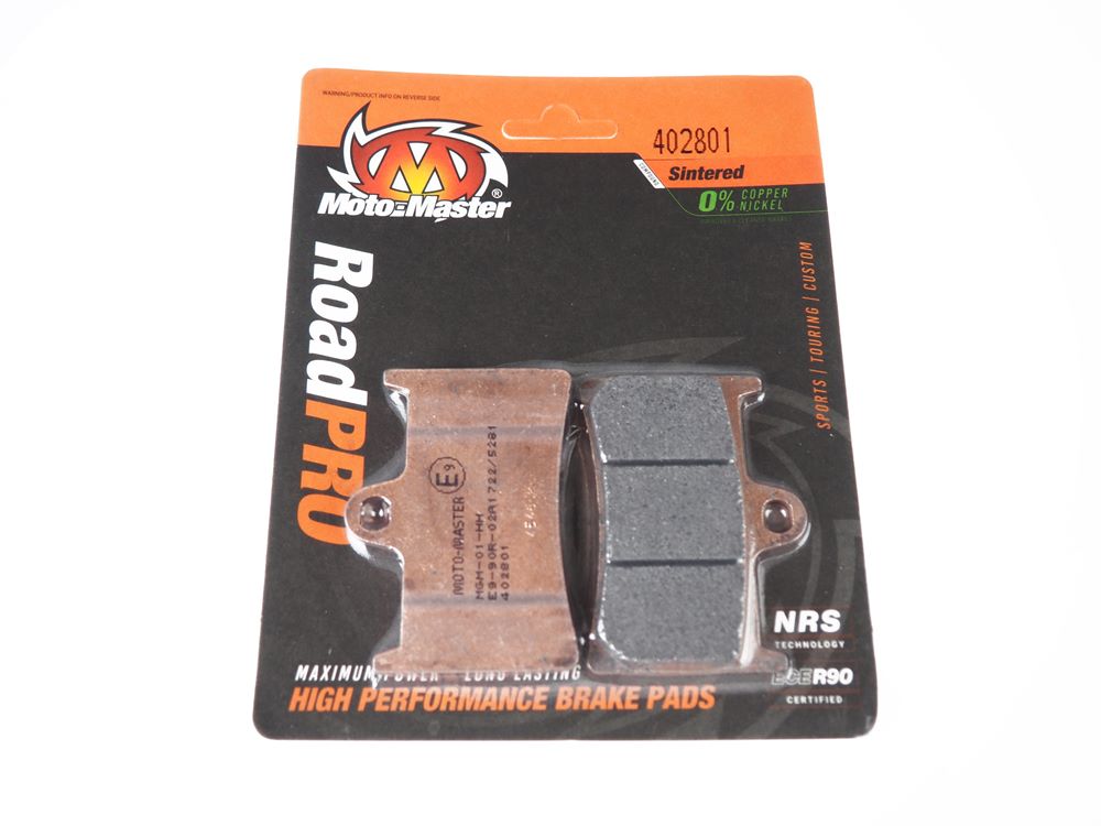 Moto-Master Bremsbelag organisch / Sinter / Racing vorn - 402804 402801 402806