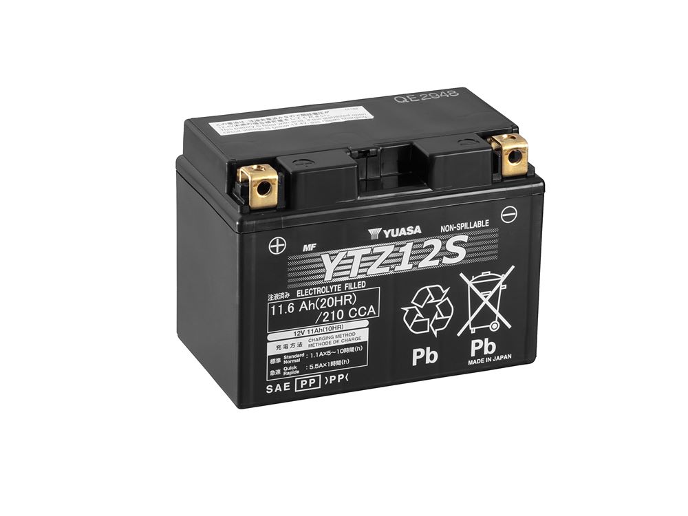 Batterie YUASA YTZ12S GEL wartungsfrei