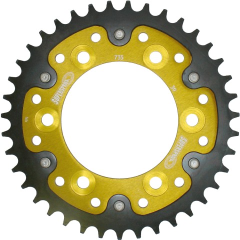 Kettenrad Stealth 37 - 48 Zähne (520) gold RST-735 passend für Ducati Monster SS SP SL Strada