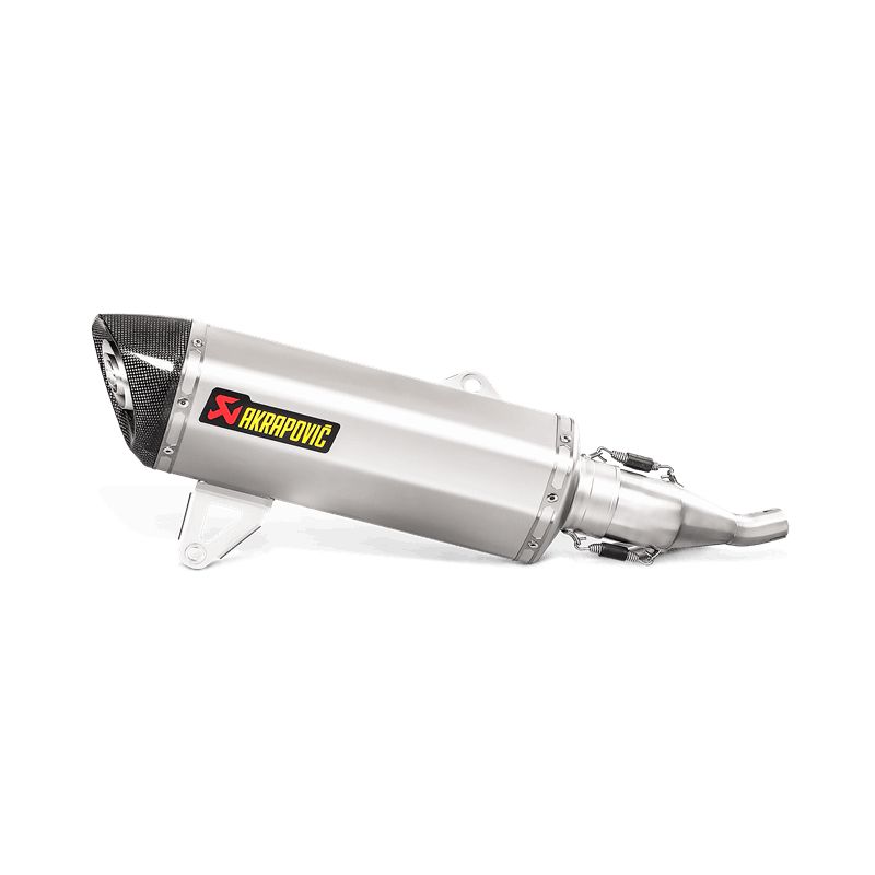 Akrapovic Slip On Schalldämpfer Edelstahl passend für Yamaha X-MAX 125 / ABS; Baujahre: 2017-2020