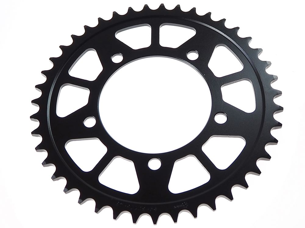 Kettenrad Stahl 43 44 Zähne passend für Aprilia RS 660 / Tuono 660 / Tuono 457 / RS 457 (Teilung 520