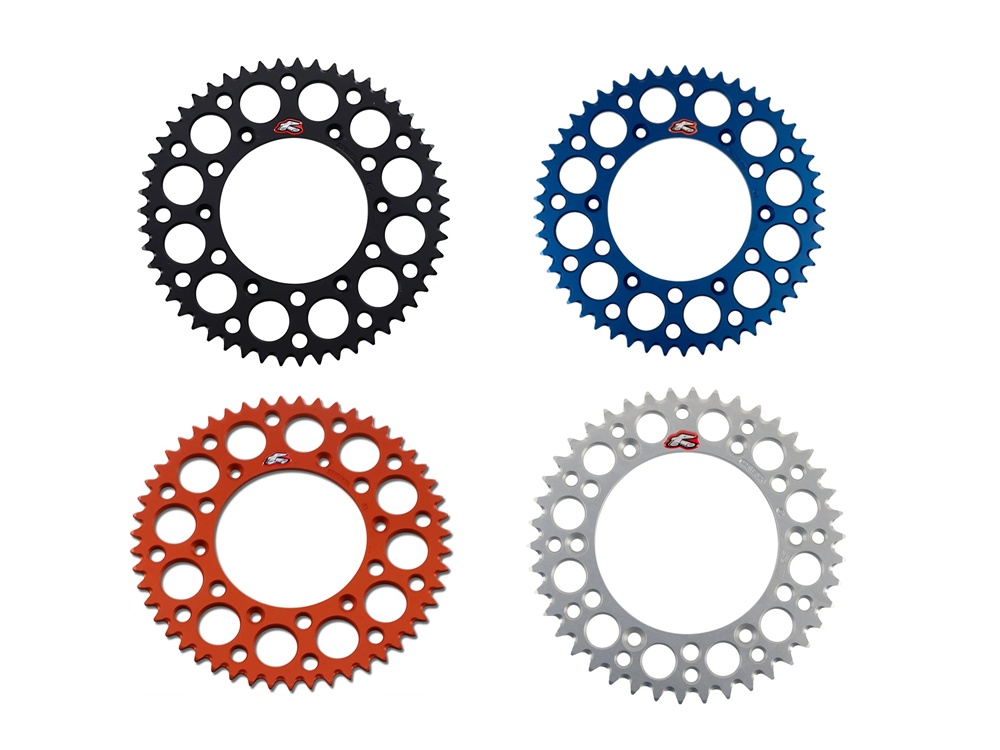 Kettenrad Aluminium Schlammnut Renthal 42 bis 53 Zähne (520) passend für KTM