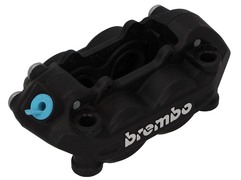 Brembo Bremszange vorne links aus Aluminium, eloxiert Aprilia / Ducati / KTM; Bj: ab 2007