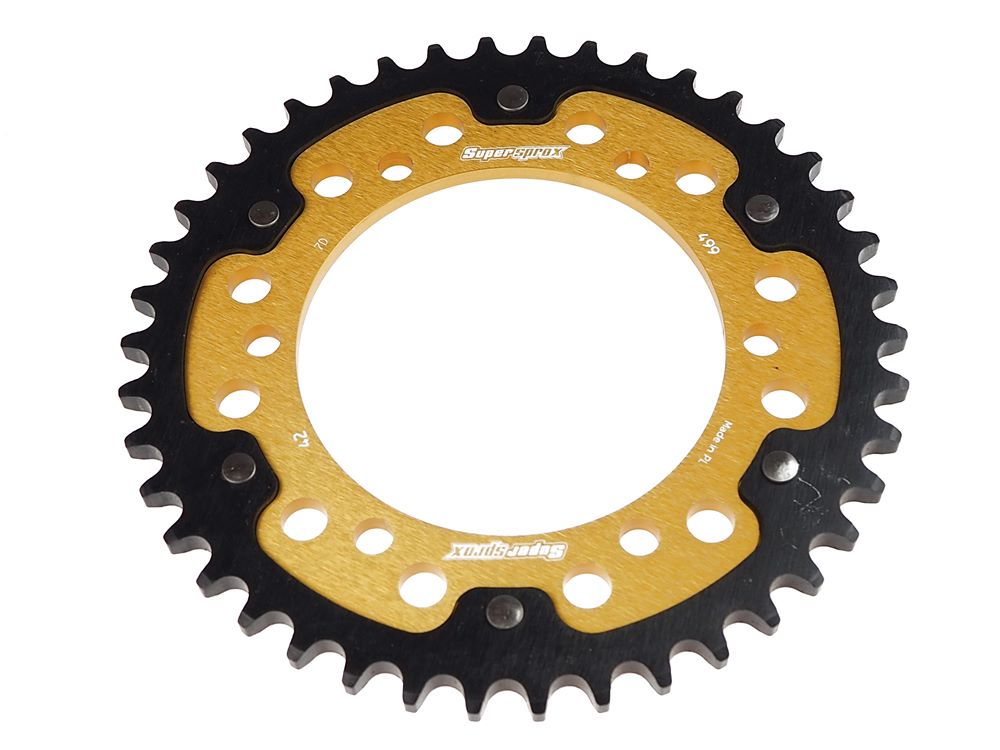 Kettenrad Stealth 38 39 40 42 43 48 Zähne - (530) gold Kawasaki ZZR600 ZXR750 VN800, Suzuki GSX-R 75