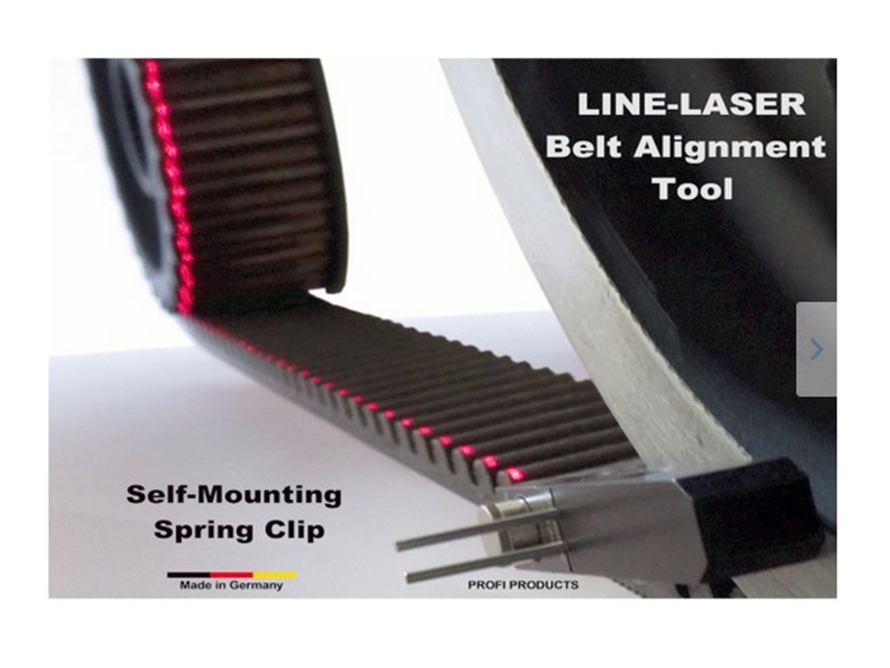BELT-Flucht Line Laser Testgerät für Zahnriemen