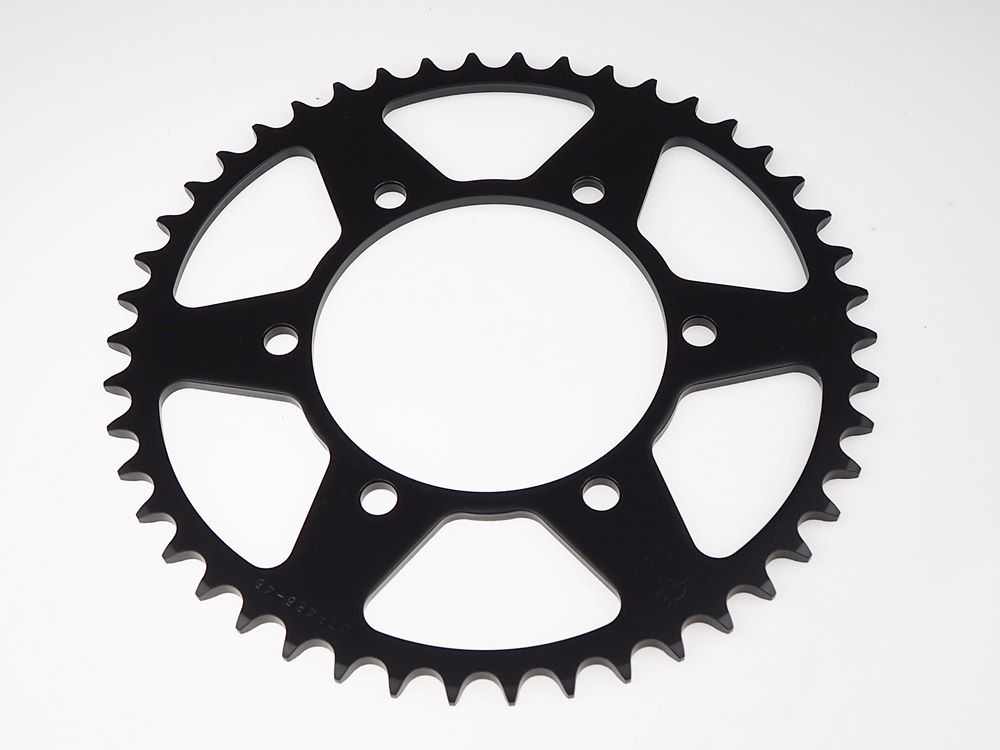 Kettenrad Stahl 38 bis 49 Zähne (520) passend für Kawasaki Ninja / Z / GPZ / Yamaha MT03 R3
