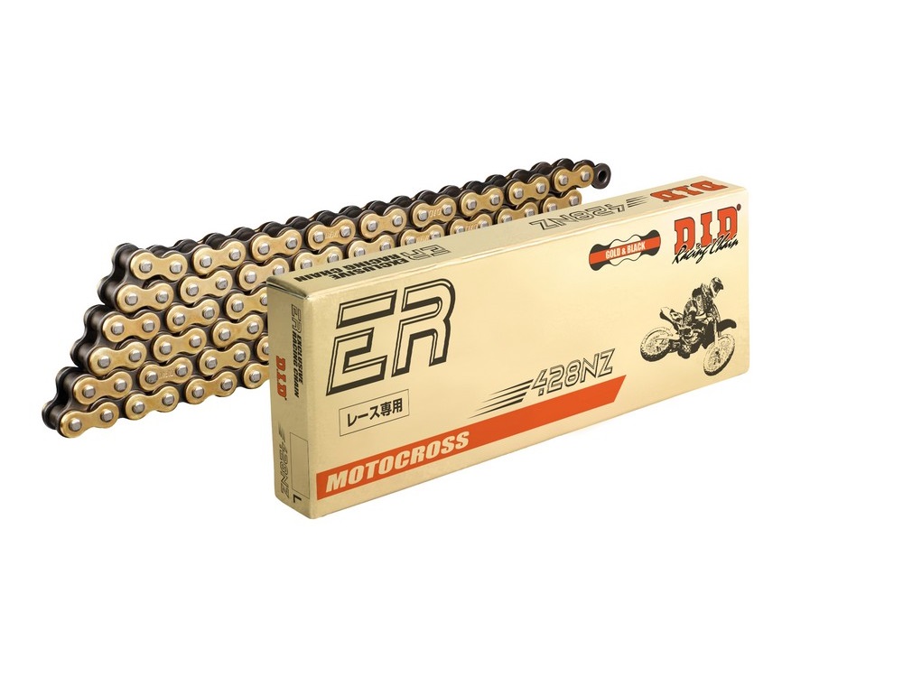 Kette DID Motorrad: DID428NZ(G&amp;B) 136 Glieder, offen mit Clipschloss