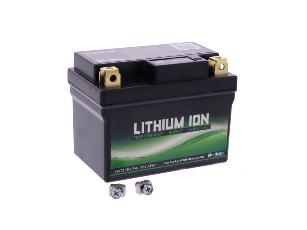 Batterie Lithium Ionen HJTZ5S-FP-C mit Anzheige wasserdicht