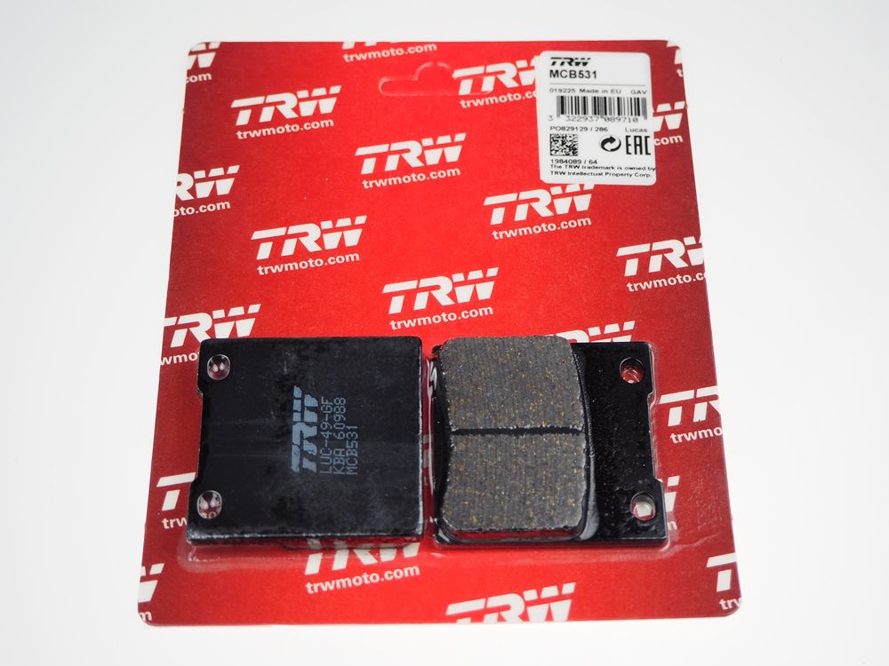 MCB531 Lucas Hinterrrad Standard-Bremsbelag (Carbon-Keramik) passend für Suzuki
