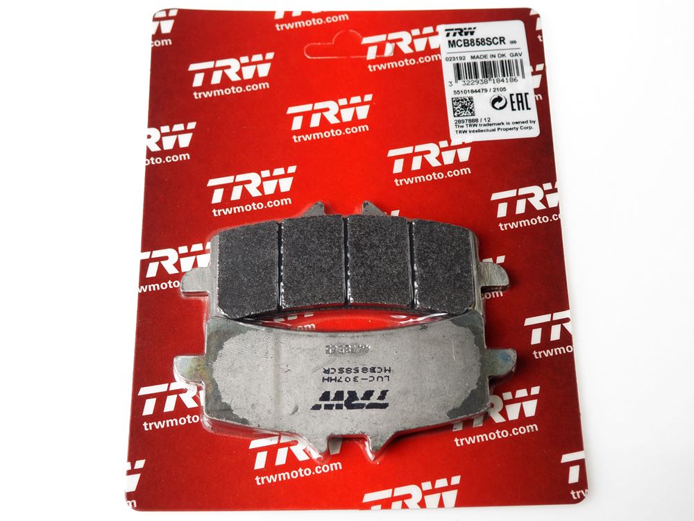 MCB858SCR Lucas Rennsportbremsbelag Sinter-Carbon-Race Aprilia RSV4 / Tuono / BMW HP4 / Ducati Diave