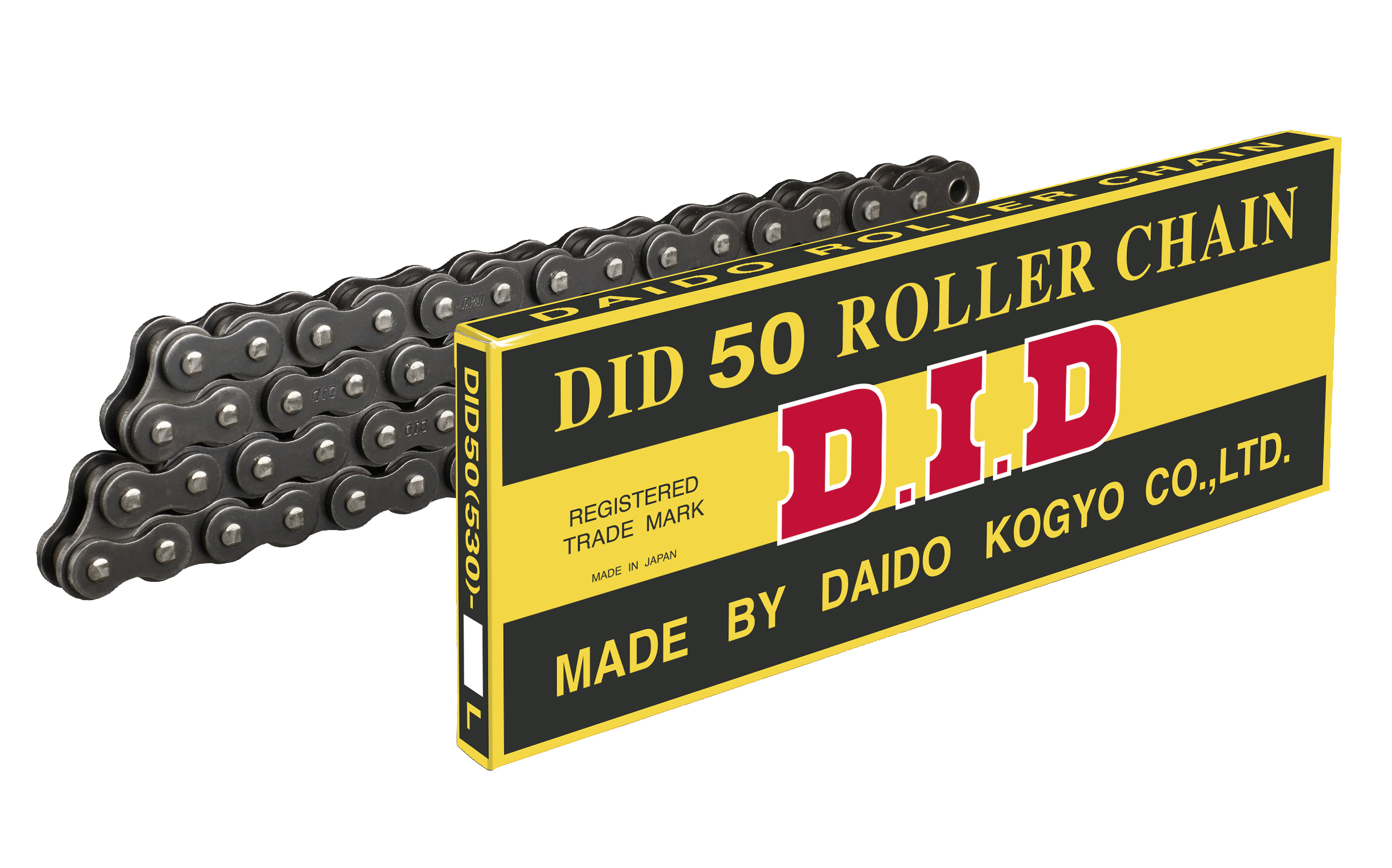 Rollenkette DID530/70C (Kette offen mit Clipschloss)