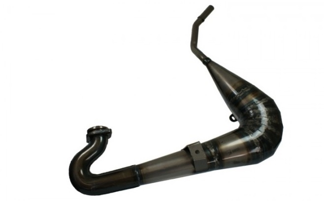 53610HF Giannelli Street 2T – Vorschalldaempfer passend für Derbi GPR 125 Nude (Bj.04-07)