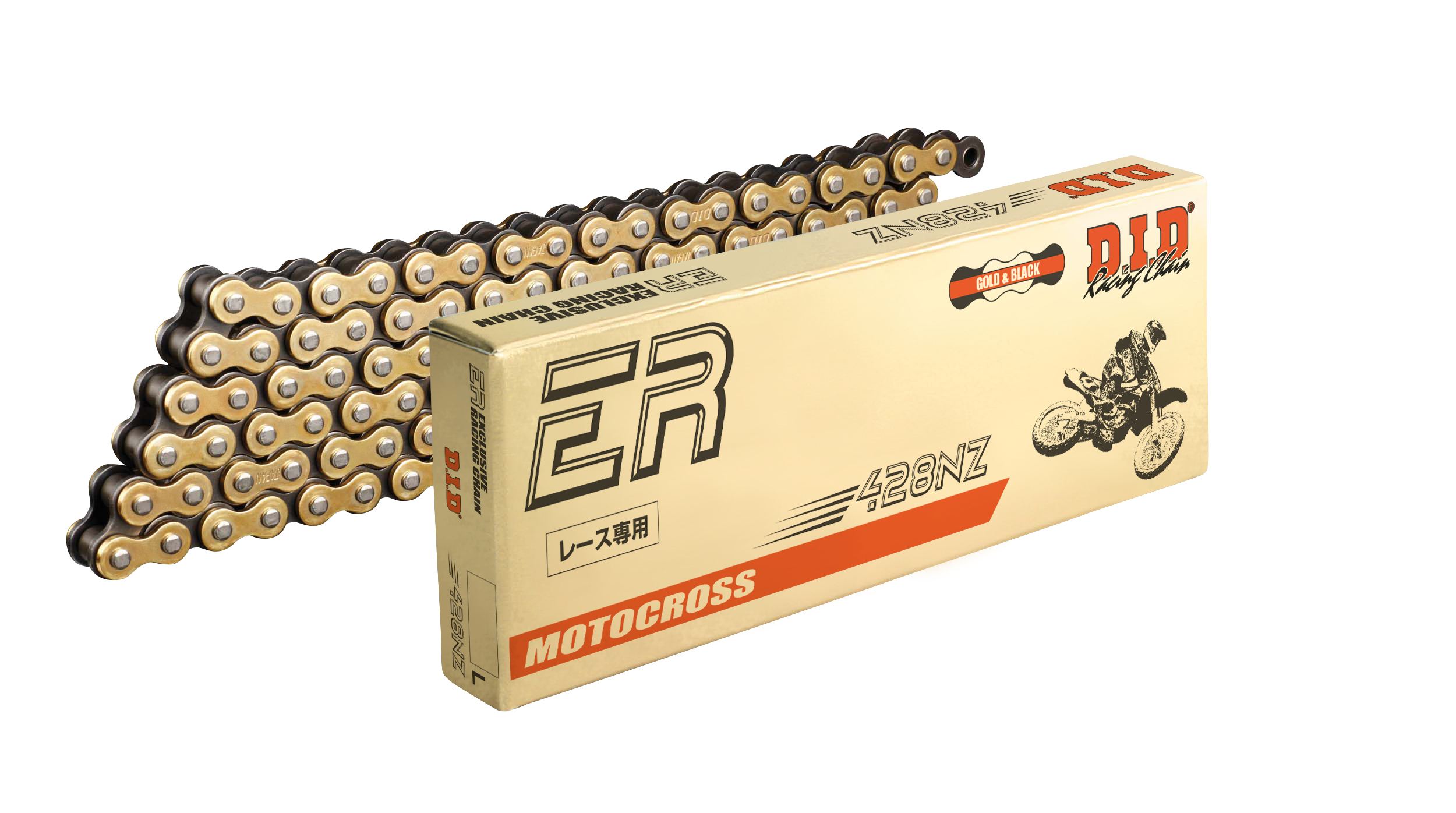 Rollenkette DID428NZ/100C (Kette offen mit Clipschloss)