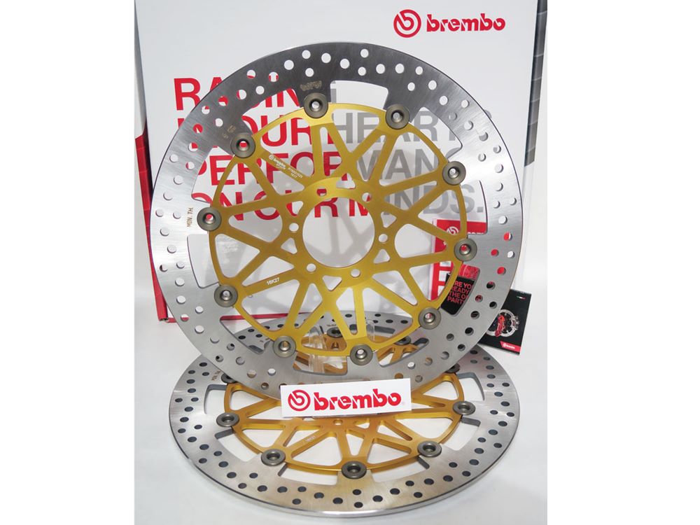 Brembo High-Performance Bremsscheiben Kit 208B85925 vorn passend für Aprilia RSV4 / RR / RF (Bj.17-)