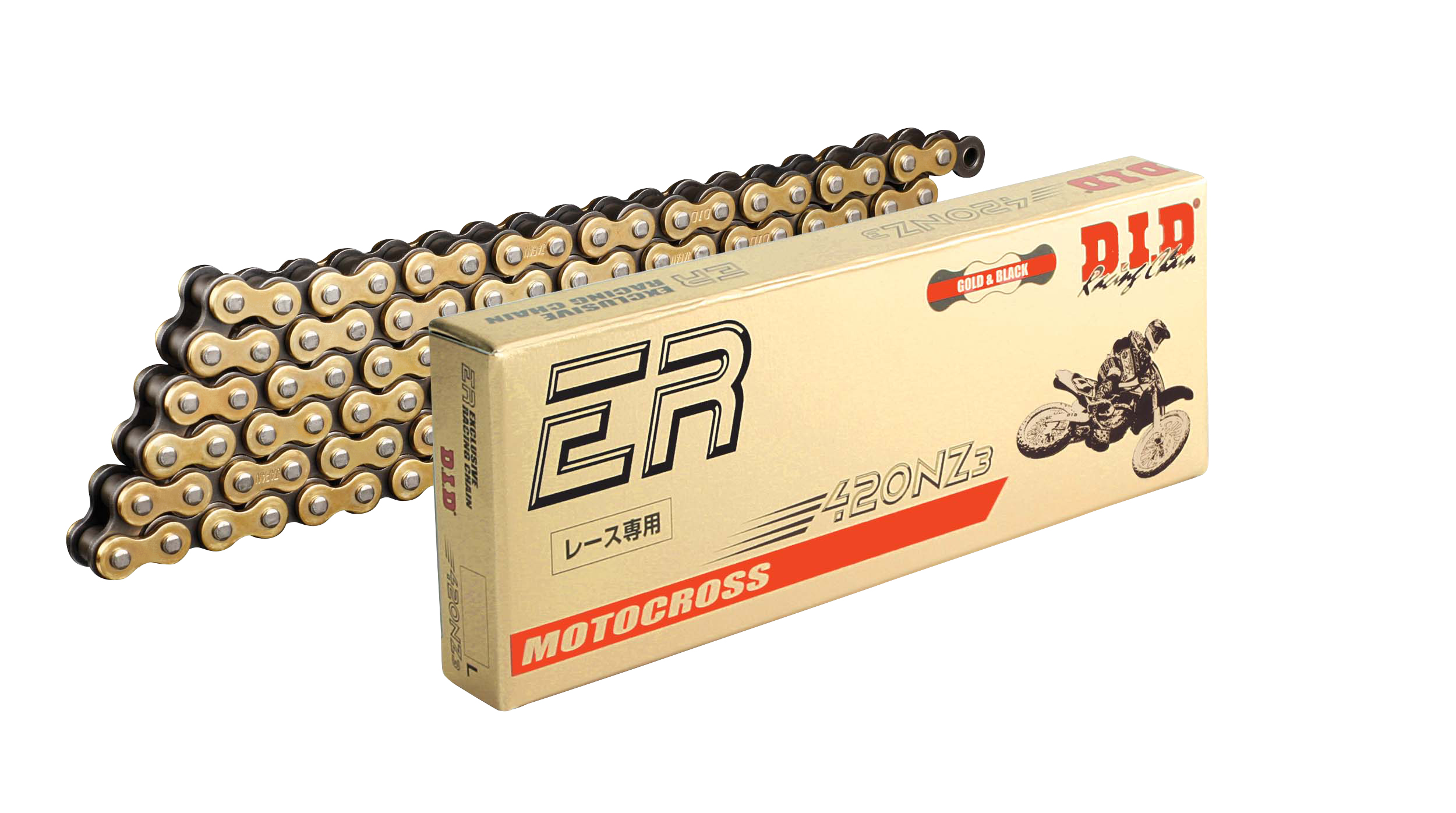 Rollenkette DID420NZ3/100C (Kette offen mit Clipschloss)