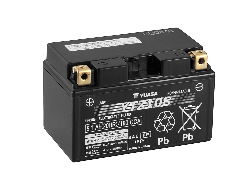 Batterie YUASA YTZ10S GEL wartungsfrei