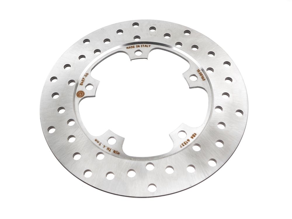 Brembo Bremsscheibe 68B407G6 hinten passend für Aprilia RSV / RSV4 RR RF, Tuono V4R Serie Oro
