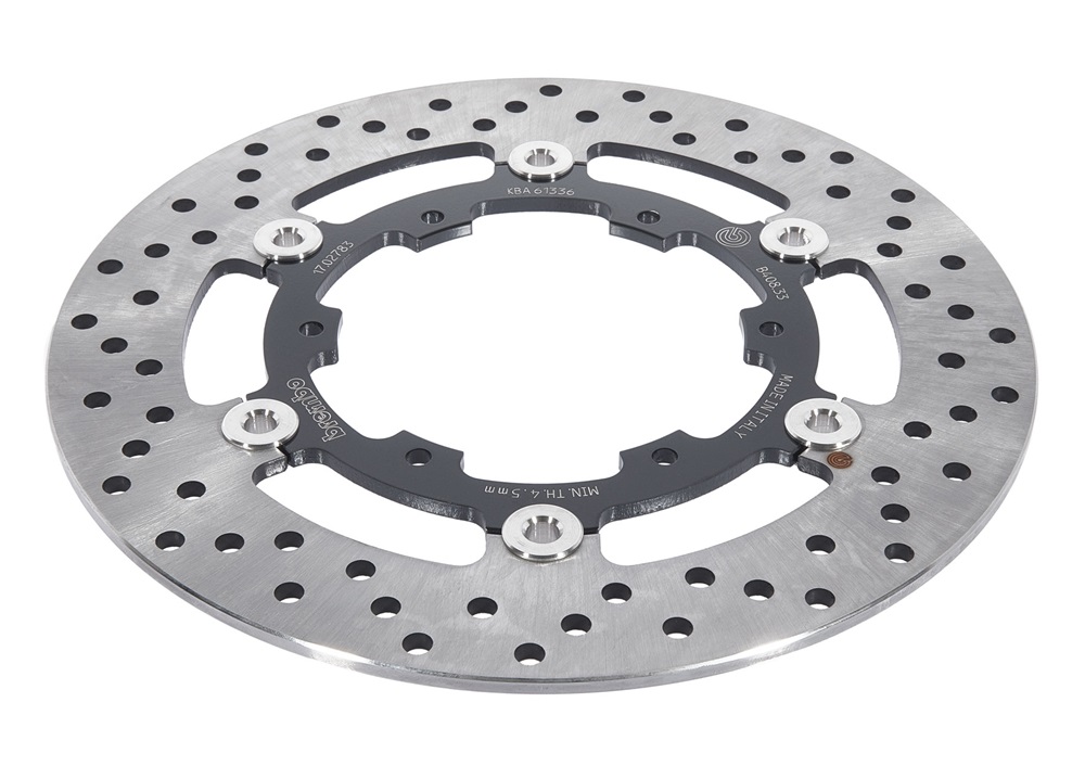 Brembo Bremsscheibe 78B40833 hinten passend für KTM 1090 Adventure /R ABS (Bj.17-) schwimmend Serie 